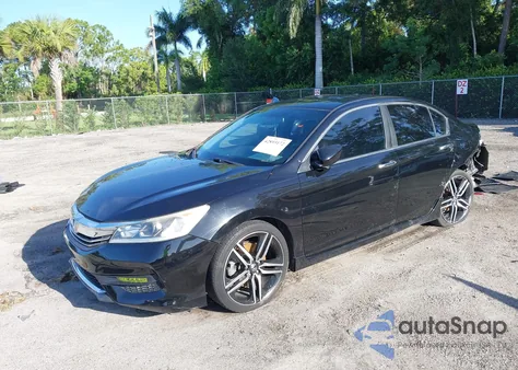 2016 Honda Accord Sport z USA, uszkodzony, nr VIN 1HGCR2F56GA070612